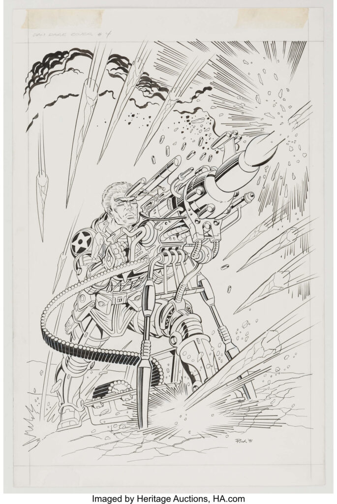 Dare the Impossible #5 cover art by Rich Larson