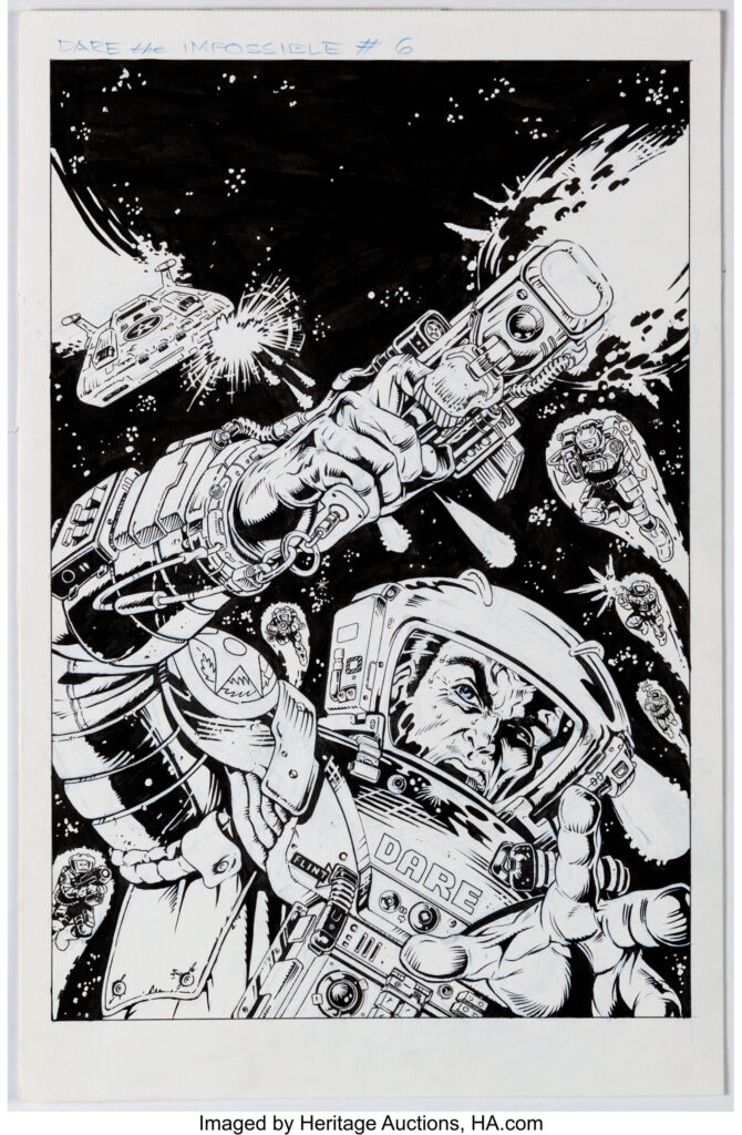 Dare the Impossible #6 Cover art by Flint Henry