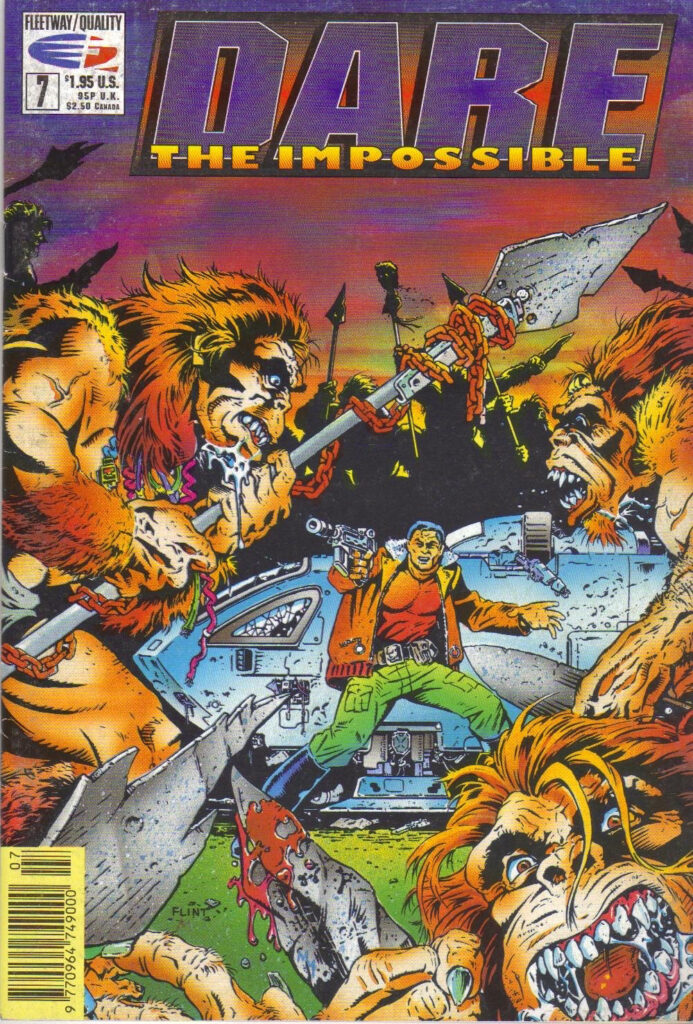 Dare the Impossible #7 Cover by Flint Henry