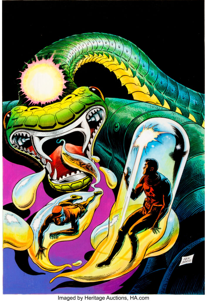 Dare the Impossible #8 Cover art by Ken Barr