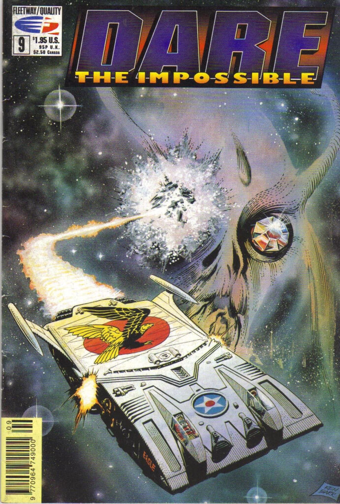 Dare the Impossible #9 cover by Ken Barr
