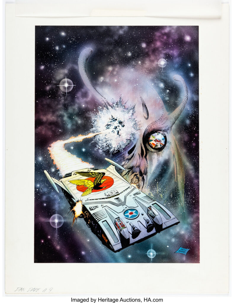 Dare the Impossible #9. Cover art by Ken Barr