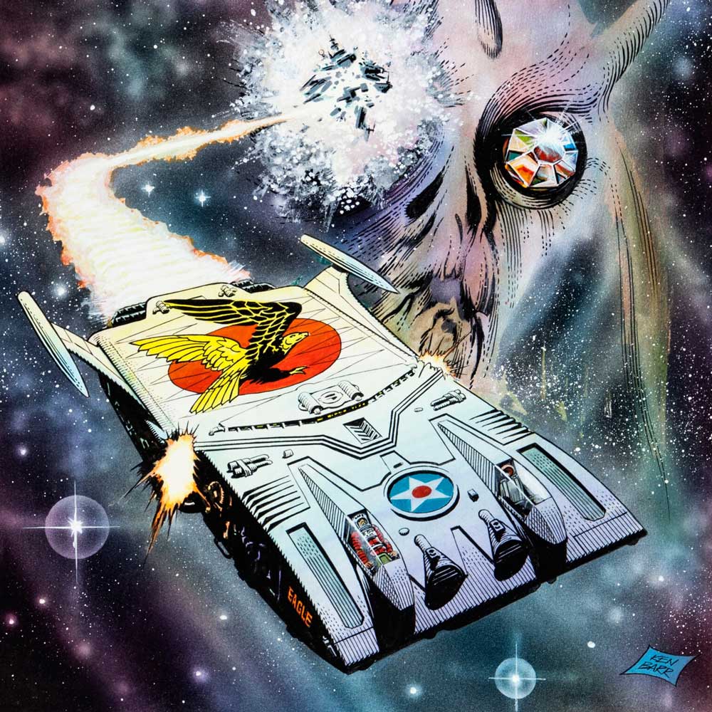 Dare the Impossible #9 cover by Ken Barr SNIP