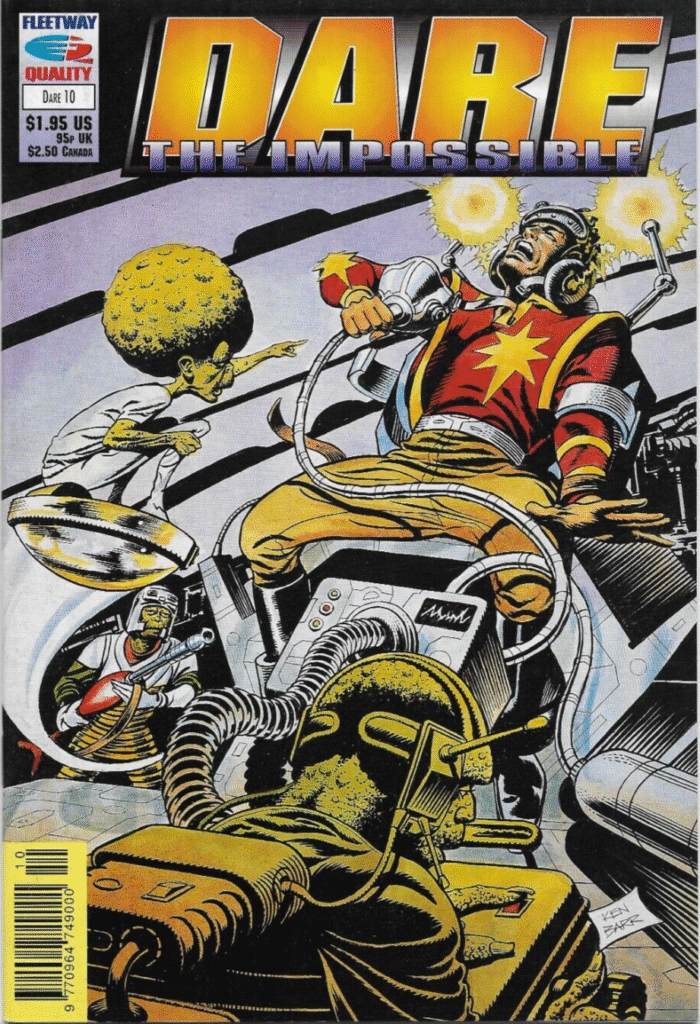 Dare the Impossible #10 cover by Ken Barr