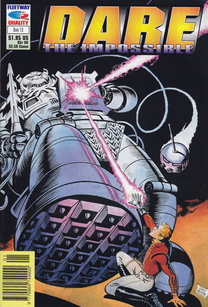 Dare the Impossible #13 cover by Ken Barr