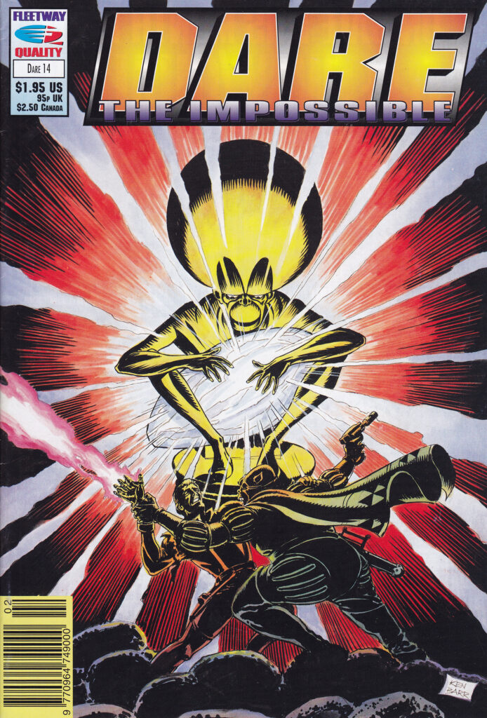 Dare the Impossible #14 cover by Ken Barr
