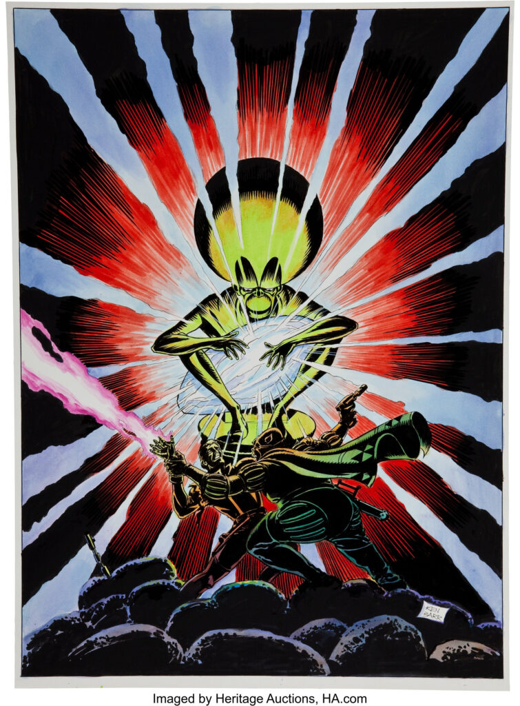 Dare the Impossible #14 cover art by Ken Barr