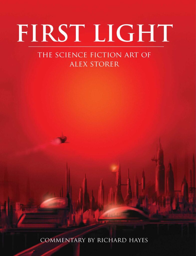 First Light: The Science Fiction Art of Alex Storer - Cover