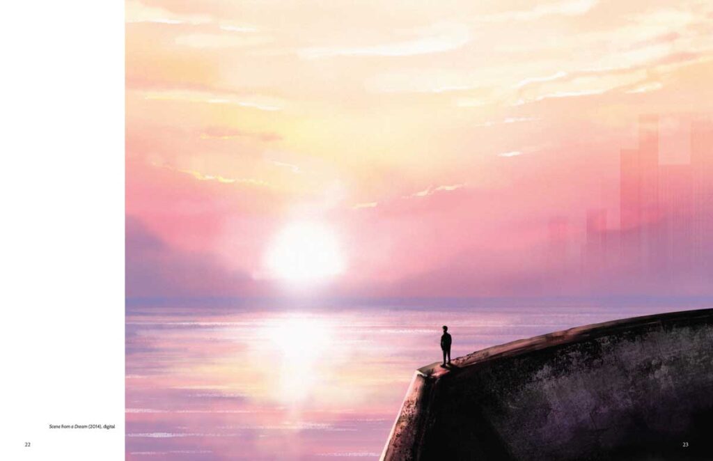 First Light: The Science Fiction Art of Alex Storer - Sample Spread