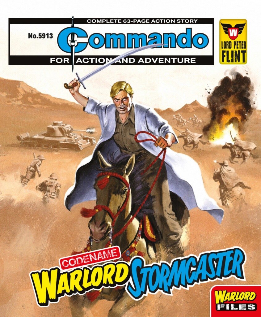 Commando 5913 (For Action and Adventure): Codename Warlord: Stormcaster Story: Dominic Teague | Art: Paolo Ongaro | Cover: Neil Roberts