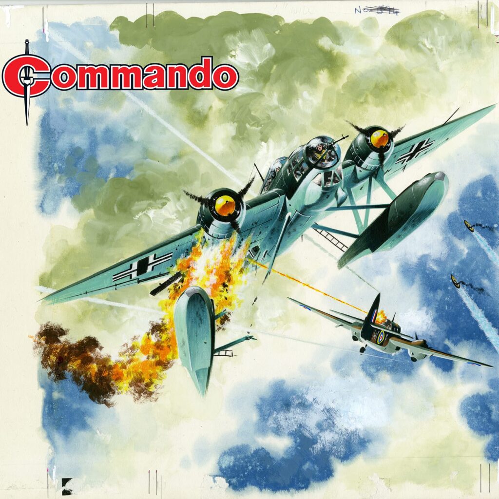 Commando 5912 (Gold): Torpedo Strike Story: Brunt | Art: John Ridgway | Cover: Ian Kennedy First published 1971 as No. 594