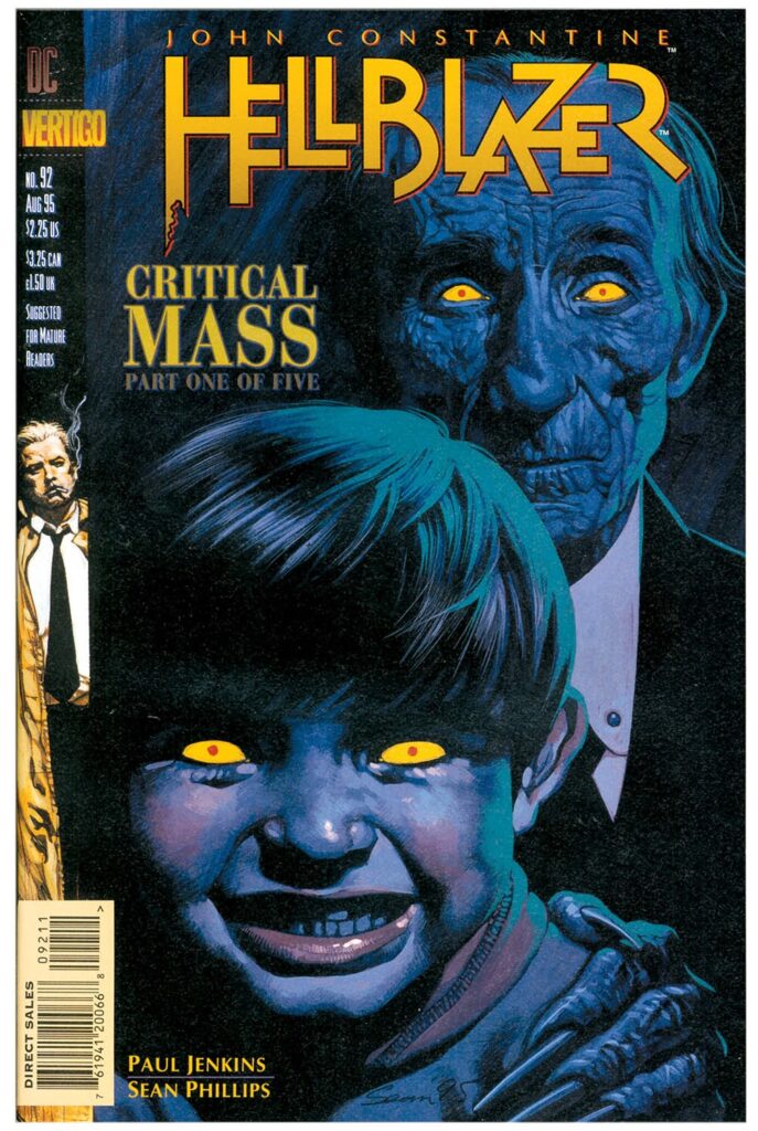 Hellblazer #92 - cover by Sean Phillips