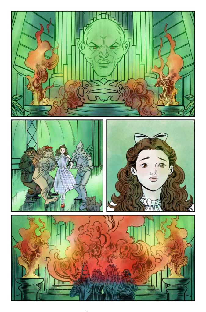 Soo Lee's Wonderful Wizard of Oz Graphic Novel (Dynamite Originals, 2026)