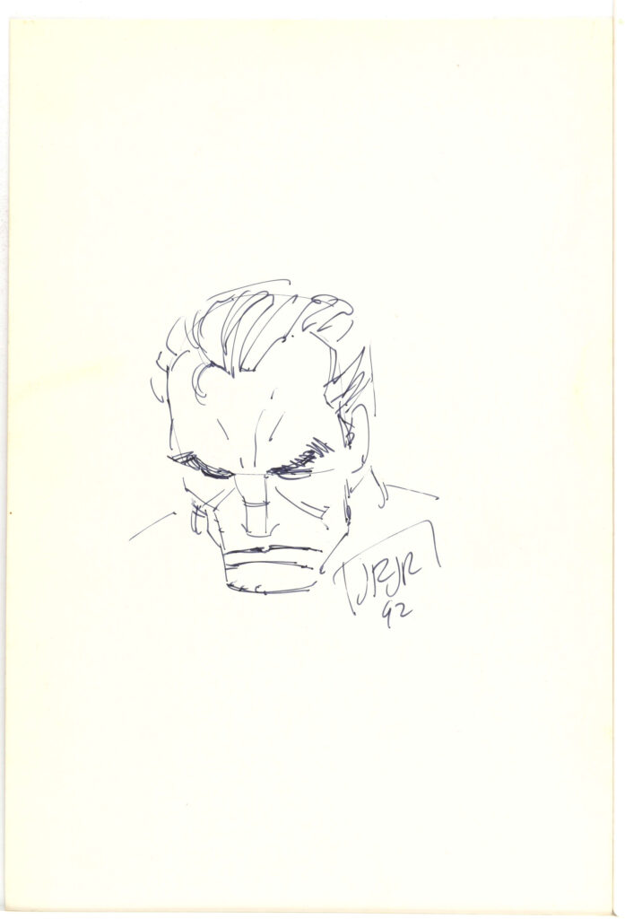 John Romita Jr. an original artwork of Marvel Comics The Punisher (1992)