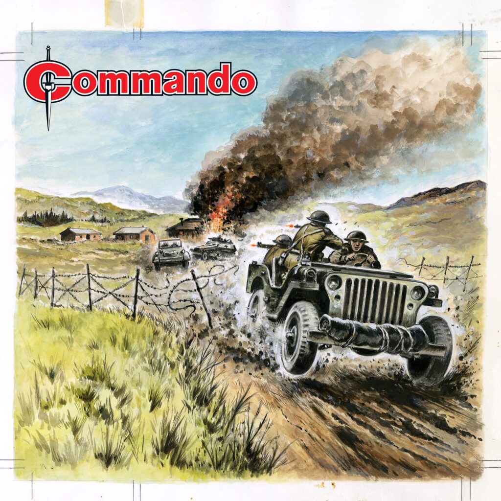 Commando 5918 (Silver): The Short and The Tall Story: David Motton Art: Gordon C Livingstone | Cover: Philpott First published 1984 as No. 1848