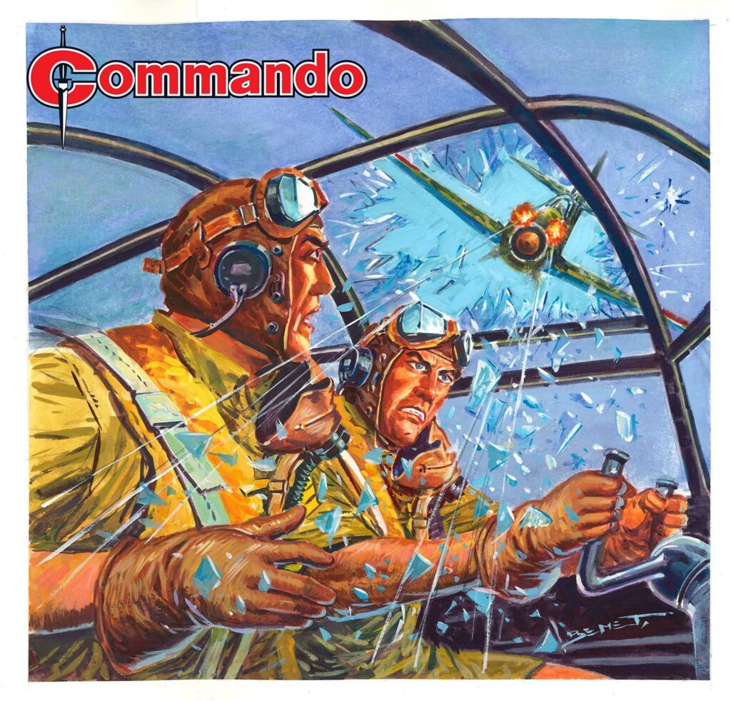 Commando 5919: Braddock: The Flying Tigers
Writer: Ferg Handley | Artist and Cover Artist: Manuel Benet