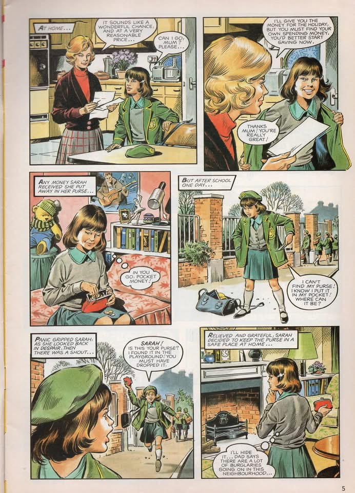 Piggy Press No. 9: “Ski Holiday”, art by Mike Noble