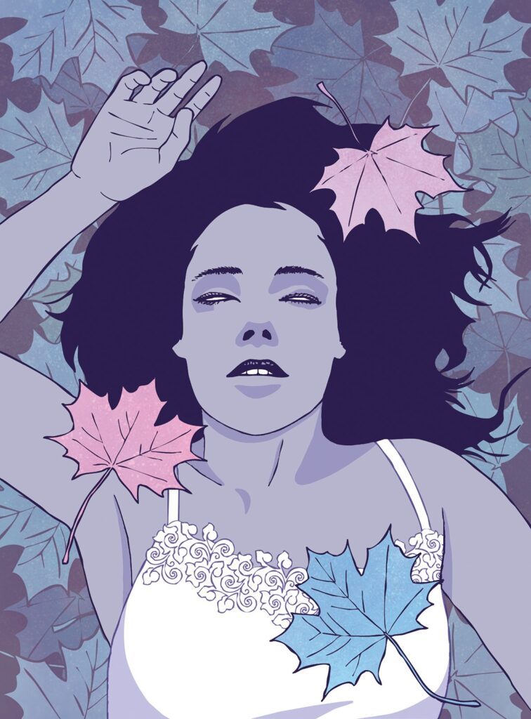 Fallen Leaves - Art by Iain Buchanan