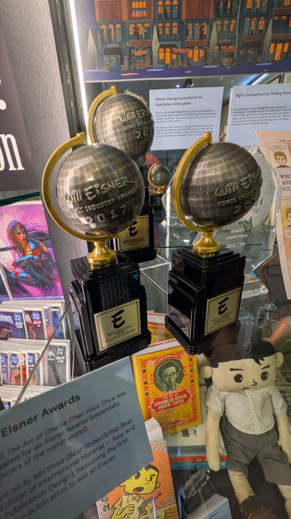 The Art of Charlie Chan Hock Chye by Sonny Liew 2025 Exhibition at InkInk