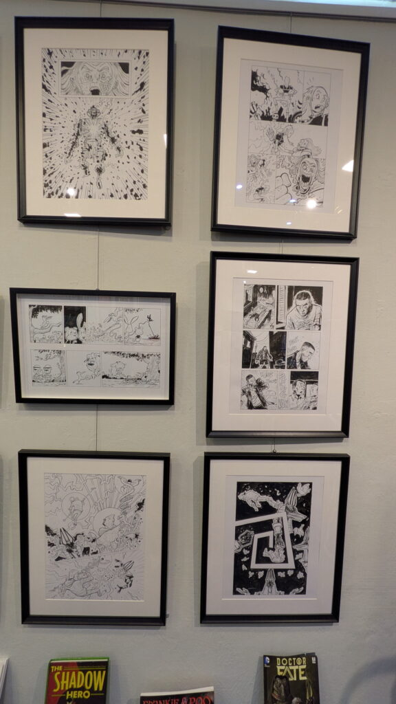 The Art of Charlie Chan Hock Chye by Sonny Liew 2025 Exhibition at InkInk