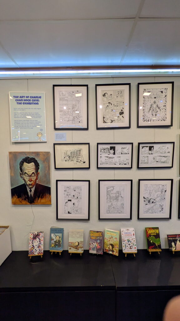 The Art of Charlie Chan Hock Chye by Sonny Liew 2025 Exhibition at InkInk
