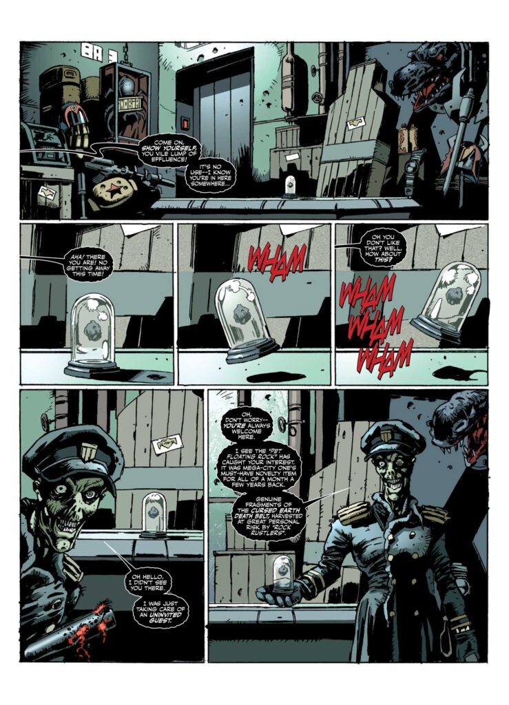 Judge Dredd Megazine 286 - Tales from the Black Musuem - Rat Runs