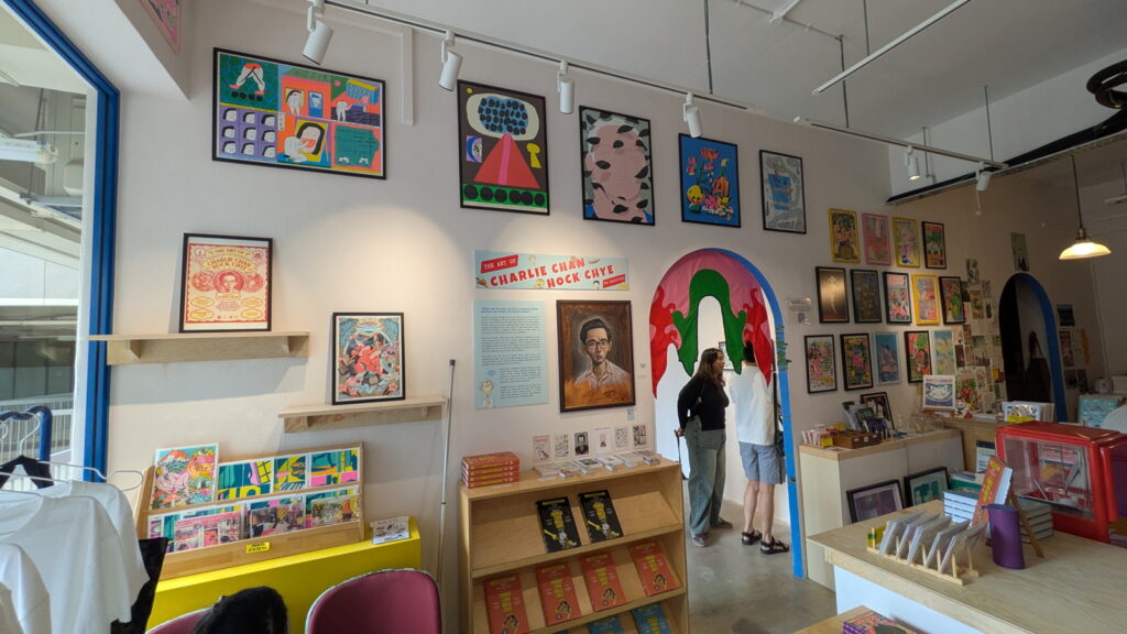 The Art of Charlie Chan Hock Chye by Sonny Liew 2025 Exhibition at Knuckles and Notch