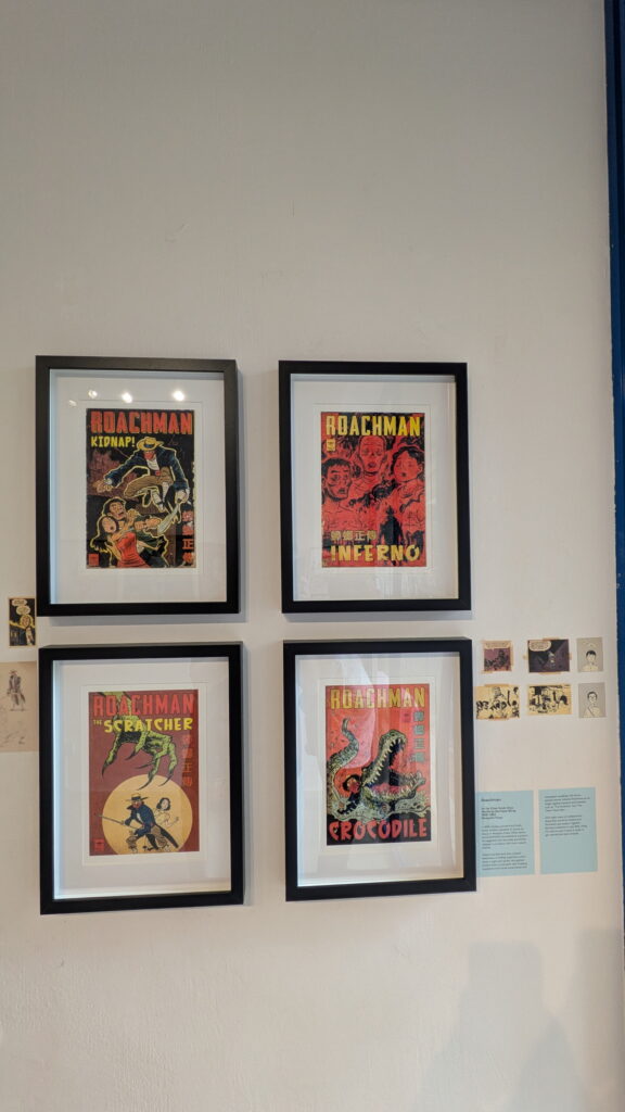 The Art of Charlie Chan Hock Chye by Sonny Liew 2025 Exhibition - Knuckles & Notch - Roachman