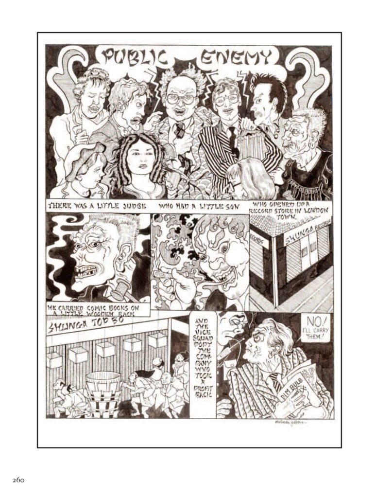 Melinda Gebbie’s Greatest Fits - Sample Page