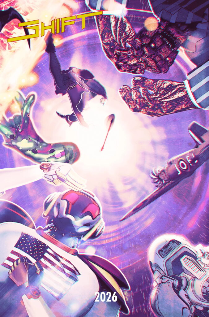 SHIFT Annual 2026 cover by Hal Laren