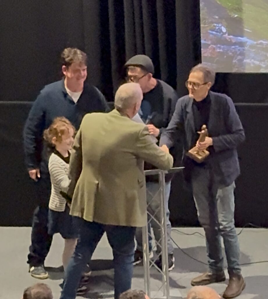 Andrew Cartmel receives the Terrance Dicks Award for Writers (2025)