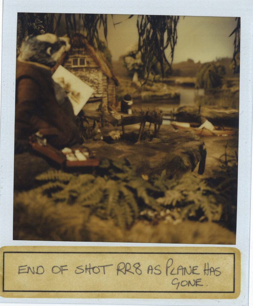 Wind in the Willows Polaroid courtesy of Barry Purves