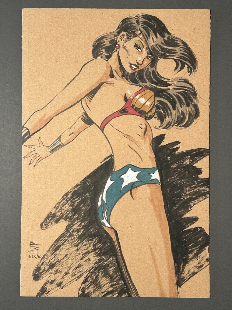 "Wonderful Wonder Woman" by Will Meugniot

A stunning large signed painting of Wonder Woman by Will Meugniot created on 23rd January 2016