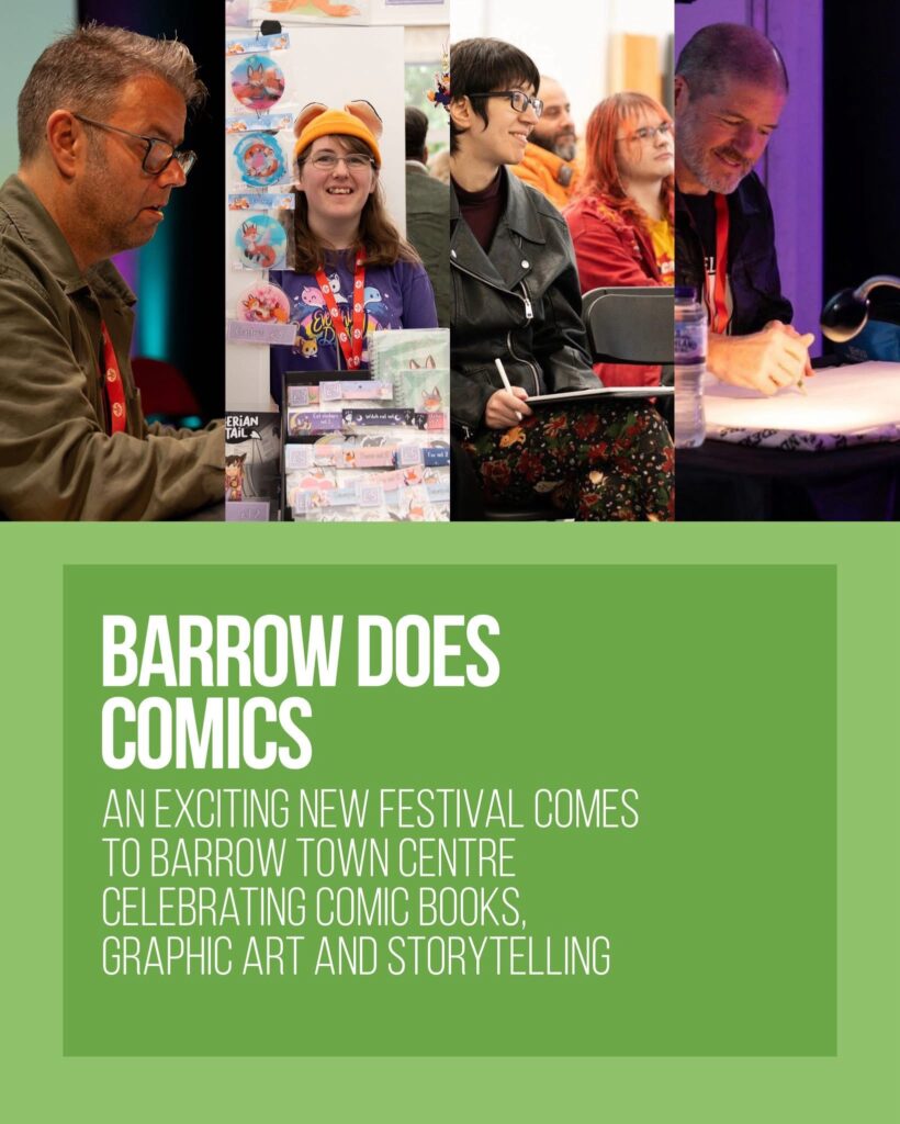 Barrow Does Comics (LICAF event 2026)