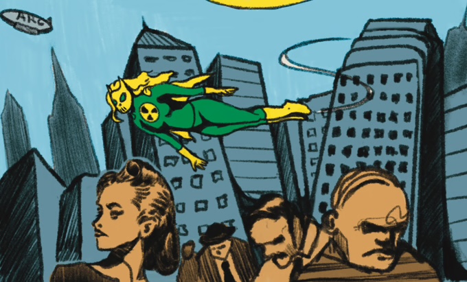 The Ravishing Radium Girl by James Hagan and Bilbo Scioscia