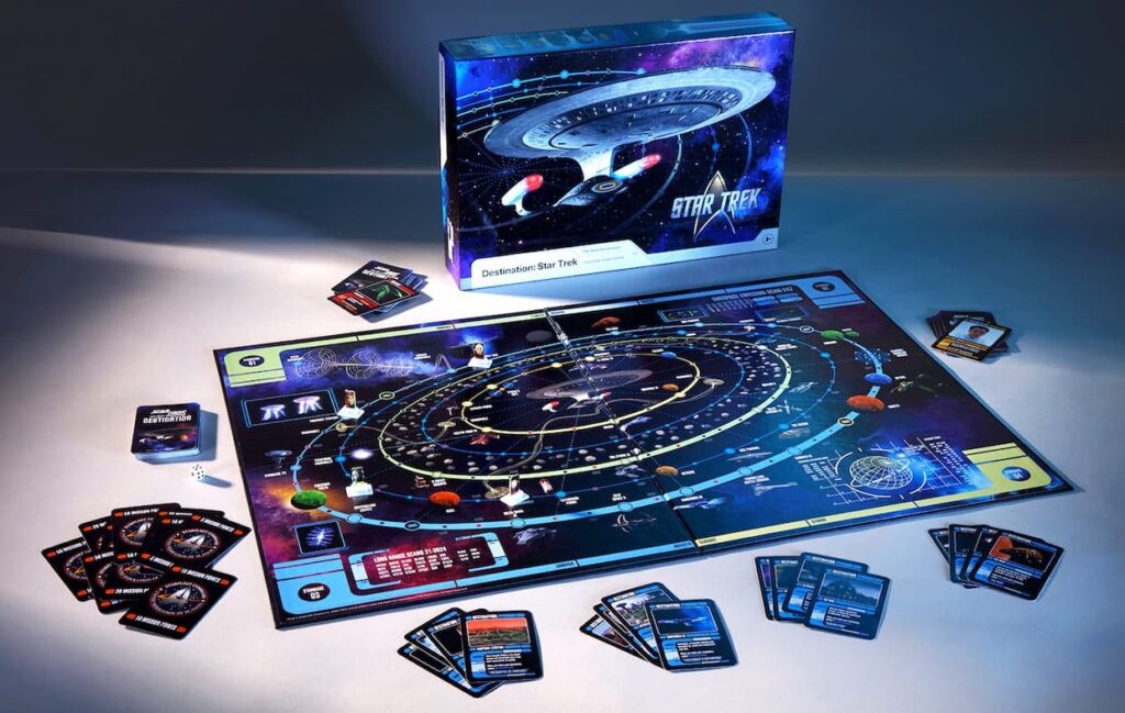 Challenge your friends to a race through seven years of Star Trek: The Next Generation with the Destination Board Game, a brand new board game from Master Replicas. 