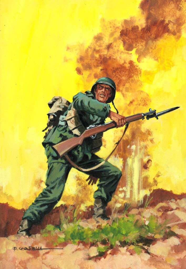 Cover art for Combate #64: O todo o nada (“Combat: All or nothing”) by Rafael Cortiella Juancomartí 