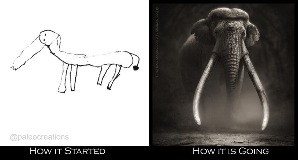 Robert Nicholls “How it started” (1979) and how it's going (2021)