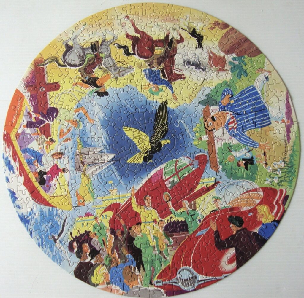 Waddington’s EAGLE Jigsaw (artist uncredited)