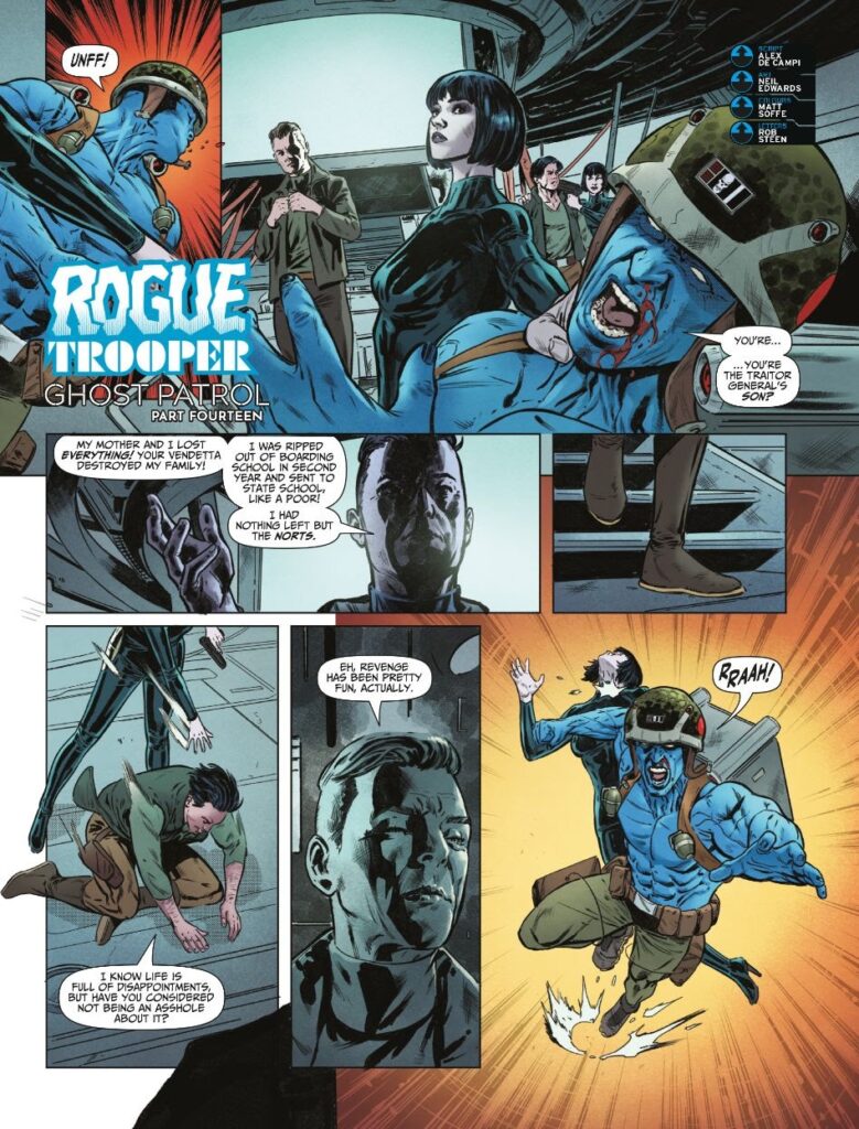 2000AD Prog 2463 - ROGUE TROOPER // GHOST PATROL by Alex de Campi (Writer) Neil Edwards (Artist) Matt Soffe (Colourist) Jim Campbell (Letterer)
