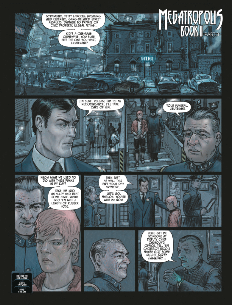 Judge Dredd Megazine 487 - MEGATROPOLIS II by Ken Niemand (Writer) Dave Taylor (Artist) Jim Campbell (Letterer)