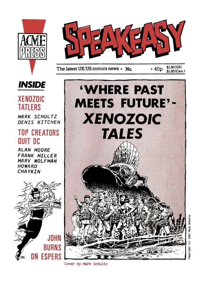 SPEAKEASY No. 72 Cover