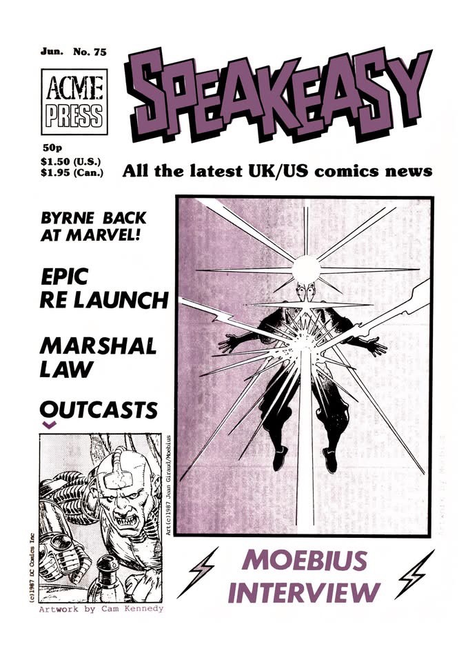 SPEAKEASY No. 75 Cover