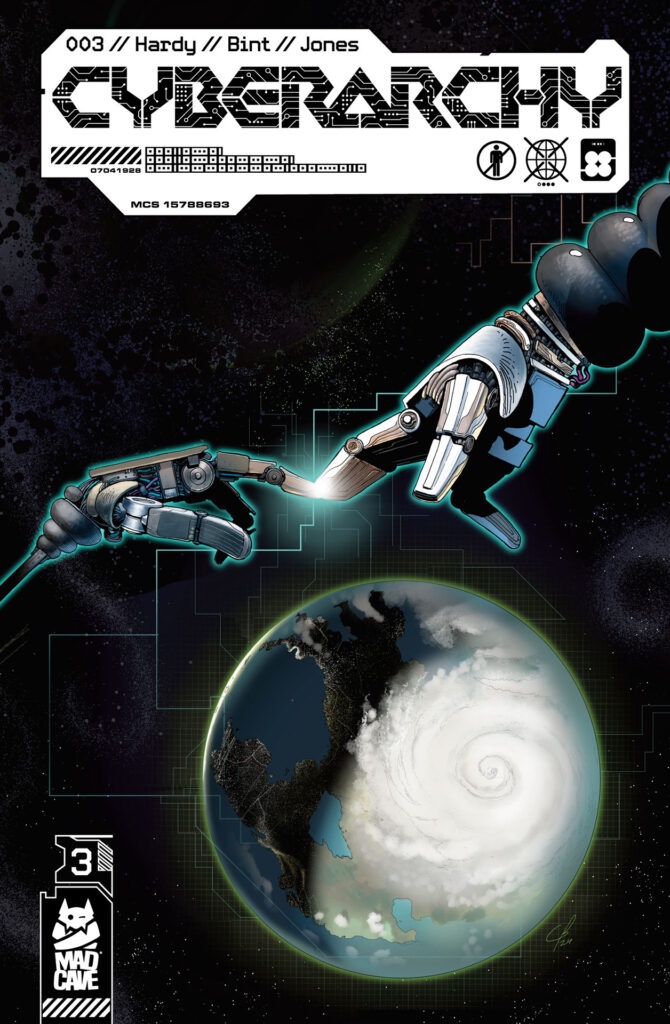 Cyberarchy by Matthew Hardy and Clark Bint #3 Cover