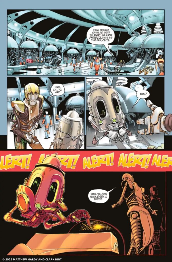 Cyberarchy by Matthew Hardy and Clark Bint #1 Sample Page