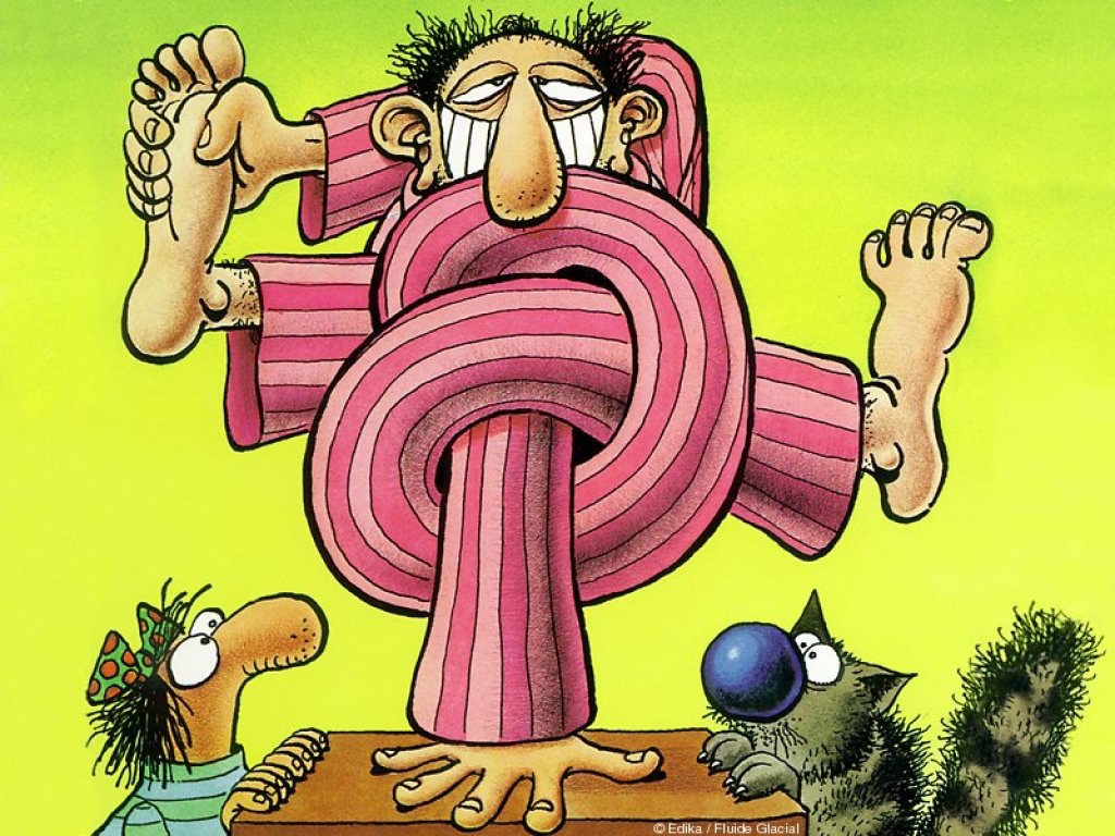 Cartoon by Édouard Karali aka Édika