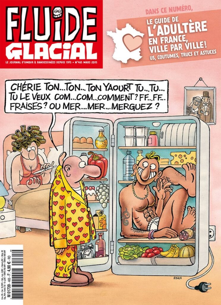 Édouard Karali aka Édika - Fluide Glacial cover