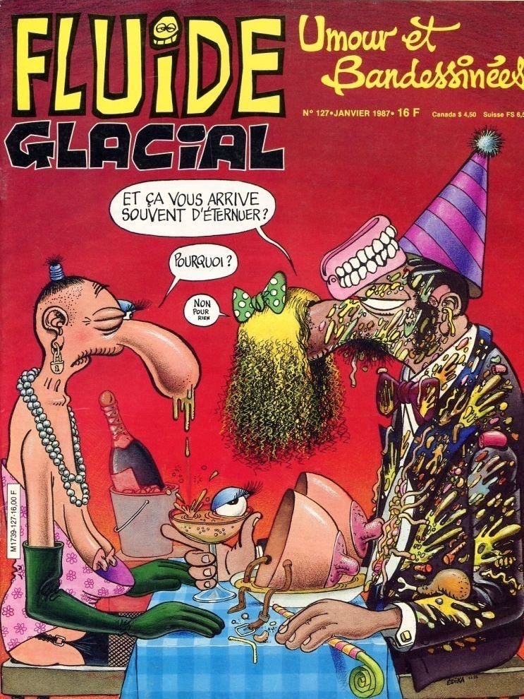 Édouard Karali aka Édika - Fluide Glacial cover