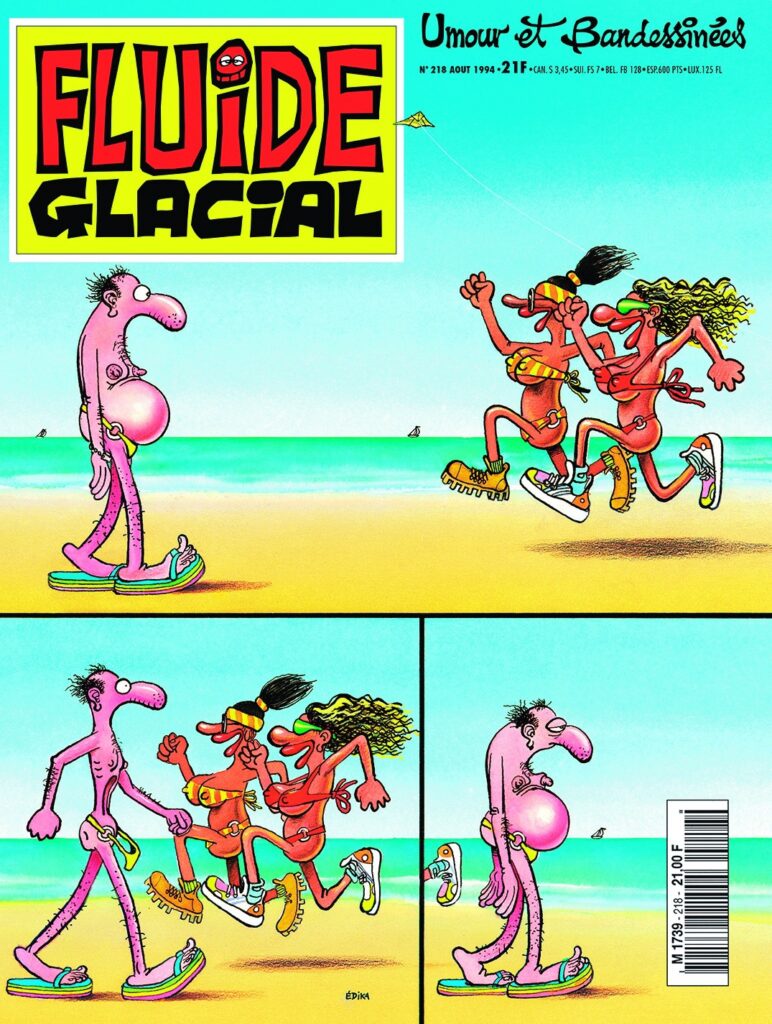 Édouard Karali aka Édika - Fluide Glacial cover