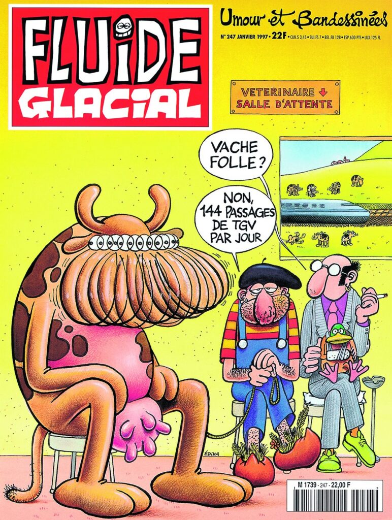 Édouard Karali aka Édika - Fluide Glacial cover